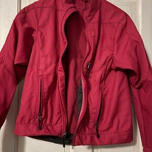 Women's Bernie Hot Pink Soft Shell Jacket
